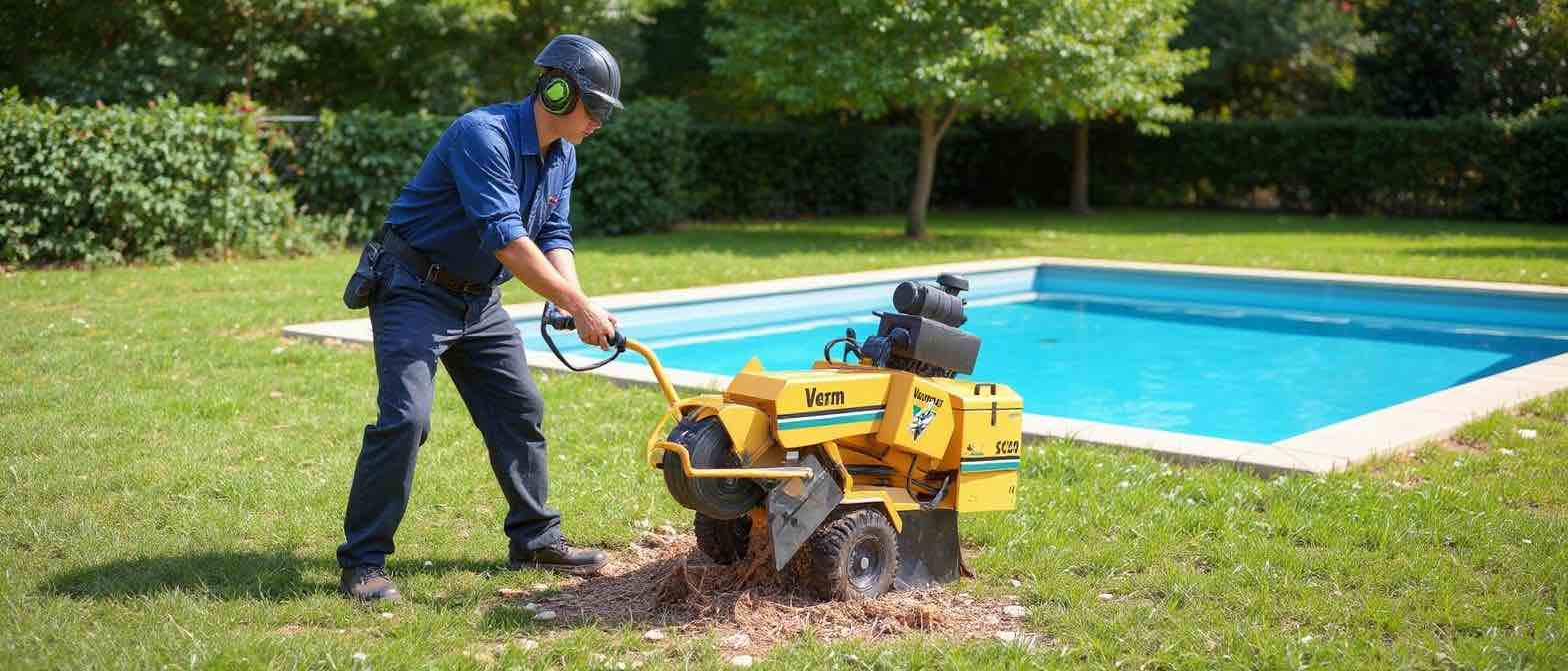 Stubbfräsning i Malmö med professionell utrustning